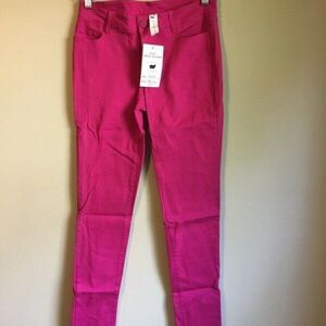 NWT Black sheep boutique small pink skinny pants